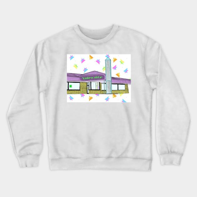 These Are Due Back Tuesday Crewneck Sweatshirt by tayfabe